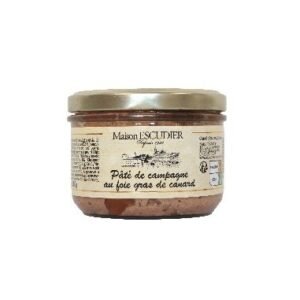 Pâté de campagne au foie gras de canard - Maison Escudier