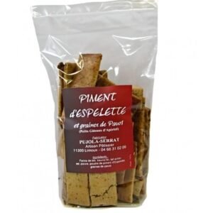 Biscuit au Piment d'Espelette - Maison Pujola Serrat